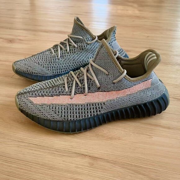 adidas Yeezy Boost 350 V2 Ash Stone Mens Size 9.5 US